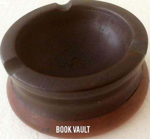 Vintage Handcrafted Solid Wooden Ashtray!