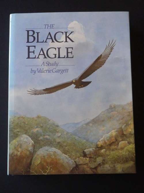 "THE BLACK EAGLE"  A STUDY BY VALERIE GARGETT - 1st EDITION-1990 -SIGNED BY GARGETT & MUNDY& ARNOTT-