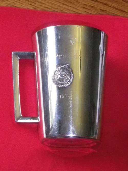SA NATIONAL RIFLE ASS. "STATE PRESIDENTS"  MUG 1974 - BORDER WAR PERIOD