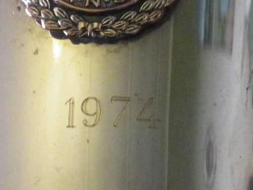 SA NATIONAL RIFLE ASS. "STATE PRESIDENTS"  MUG 1974 - BORDER WAR PERIOD