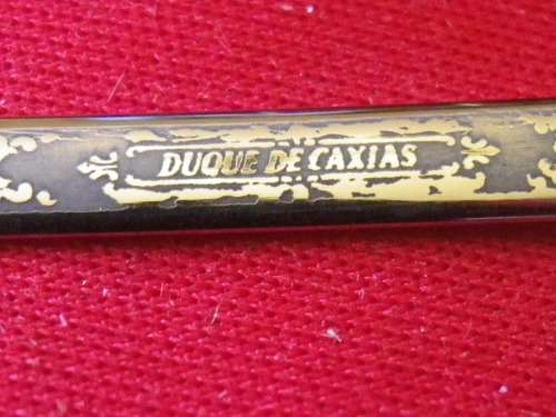 BRAZIL - (HIGH RANKING) OFFICERS PRESENTATION MINIATURE SWORD, APPROX 153MM LENGTH