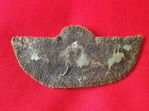 RHODESIAN ARMY SAS QUALIFIED PARACHUTIST (OPERATIONAL) EMBROIDERED PADDED WINGS  - UDI PERIOD