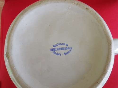 RHODESIA - SAS C SQUADRON COMMEMORATIVE MUG UDI PERIOD -  NORBEL SALISBURY, RHODESIA