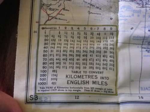 GREAT BRITAIN - WW II BARTHOLOMEW SILK ESCAPE MAP OF EUROPEAN THEATRE AS USED BY RAF, POW'S ETC
