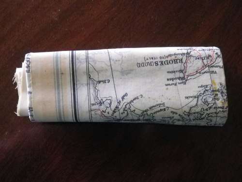 GREAT BRITAIN - WW II BARTHOLOMEW SILK ESCAPE MAP OF EUROPEAN THEATRE AS USED BY RAF, POW'S ETC