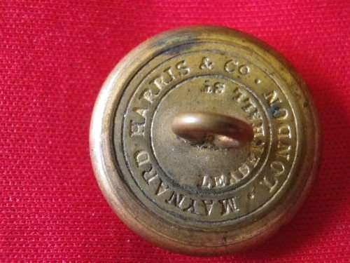 GREAT BRITAIN - MEDICAL STAFF -  OFFICERS GILT QVC TUNIC BUTTON