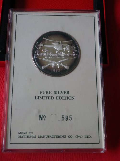 RHODESIAN HISTORY MEDALLION VOL. 3 - RHODESIAN ARMED FORCES