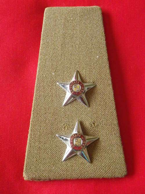 SA ARMY -LT SHOULDER BOARD  - BORDER WAR PERIOD