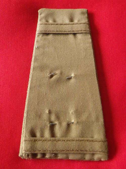 SA ARMY -LT SHOULDER BOARD  - BORDER WAR PERIOD