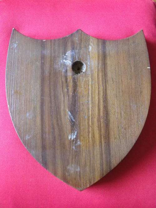 RHODESIA - OPERATION GRAPPLE -  COPPER & ENAMEL ON WOOD PLAQUE - UDI PERIOD