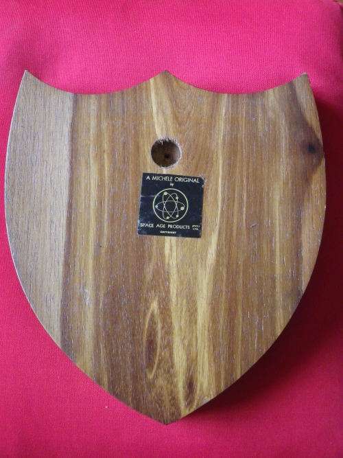 RHODESIA - OPERATION SALOPS -  COPPER & ENAMEL PLAQUE - MADE BY SPACE AGE PRODUCTS