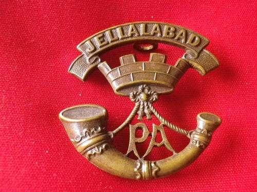 GREAT BRITAIN - PRINCE ALFRED'S (SOMERSET) LIGHT INFANTRY BRONZE CAP BADGE AS WORN WW 1