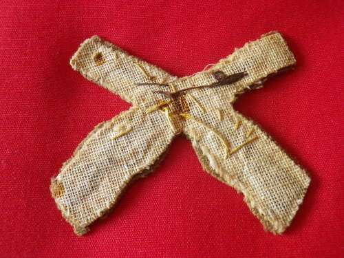 GREAT BRITAIN & COLONIAL - MARKSMAN CLOTH EMBROIDERED PROFICIENCY BADGE