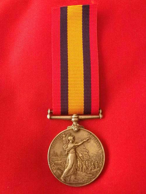 GB / SA - BOER WAR QSA TO SGT. G J HAMER - PORT ELIZABETH TOWN GUARD