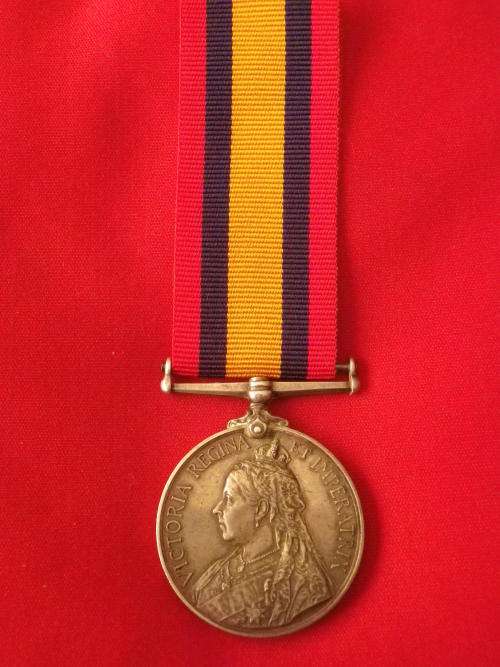 GB / SA - BOER WAR QSA TO SGT. G J HAMER - PORT ELIZABETH TOWN GUARD