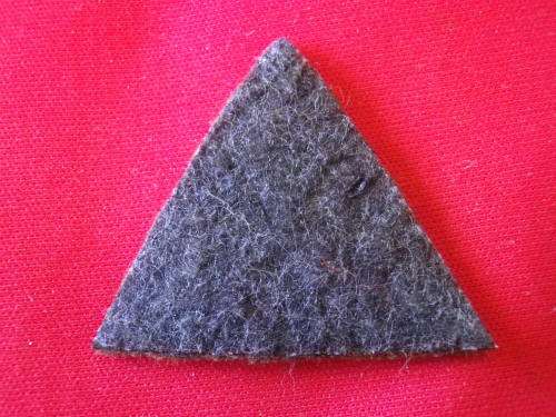 3748 - SWATF CLOTH EMBROIDERED RANK BADGE - BORDER WAR PERIOD - DINNES 3676  - L= 38mm