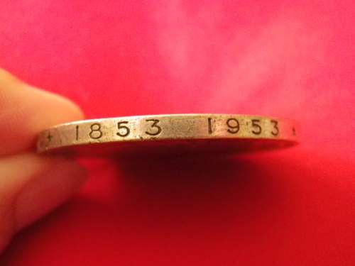 3939 - SOUTHERN RHODESIA CROWN 1953  RHODES CENTENARY - PLEASE USE PICTURES TO ASCERTAIN GRADE