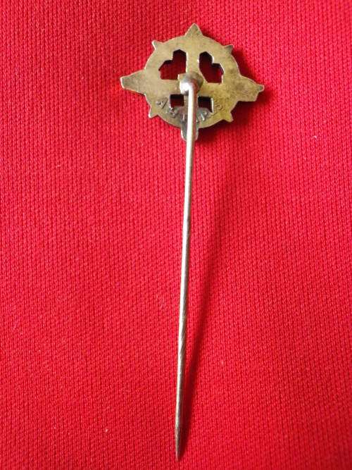 FRANCE - FRENCH SUBMARINERS SENIOR RATINGS BRASS QUALIFICATION LAPEL PIN           (X1818)