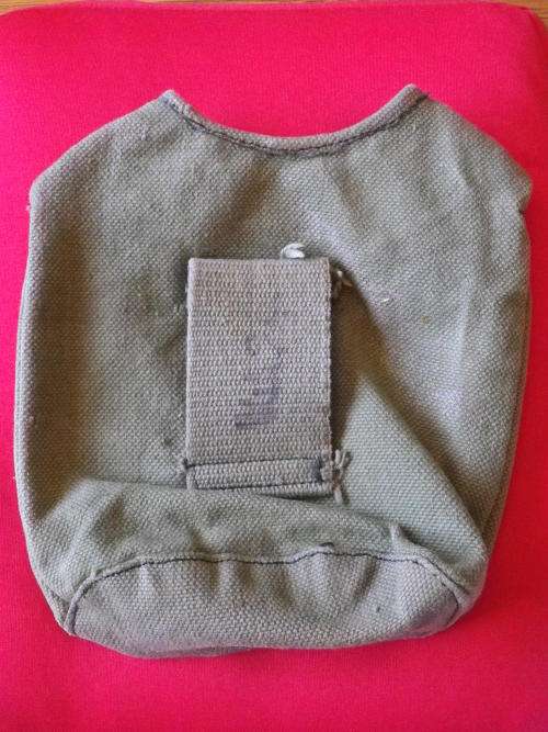 RHODESIAN ARMY - WATER BOTTLE HOLDER FROM BUSH WAR           (4097)