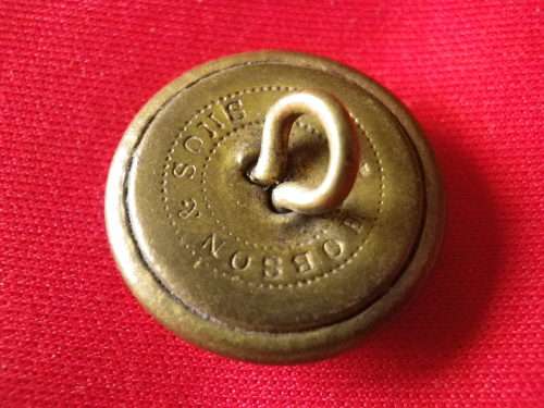 SOUTH AFRICA - TRANSVAAL POLICE  BRASS TUNIC BUTTON 1908-1913 OD 21 mm   (4238)