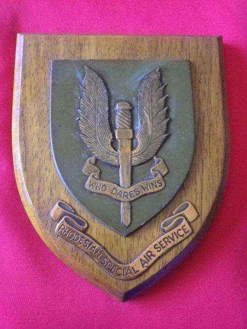 RHODESIAN SAS PLAQUE   ( 4332)