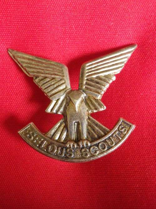 RHODESIA - SELOUS SCOUTS  OFFICERS SILVER  BERET BADGE - SEE MORE COMMENT BELOW  (V161)