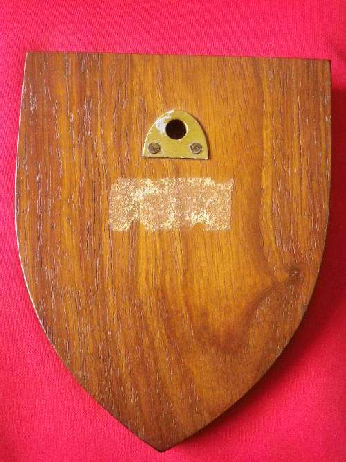 RHODESIAN CORPS OF MILITARY POLICE PLAQUE  - MINOR TARNISH  (4697)