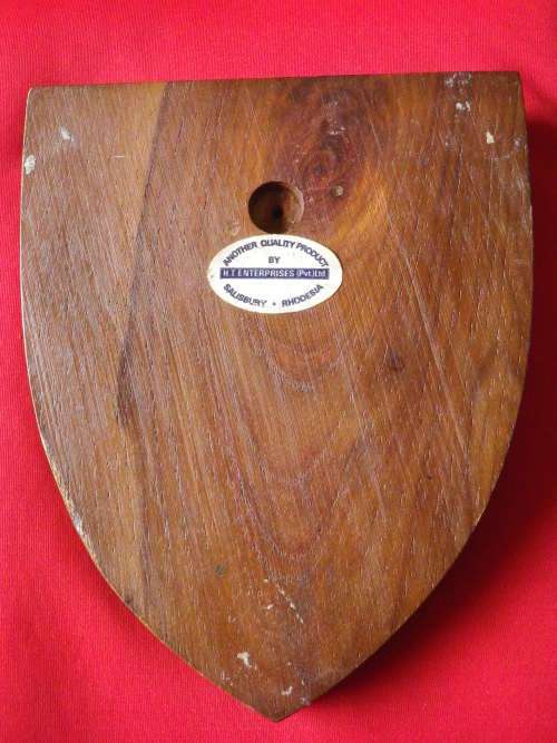 RHODESIAN SAS PLAQUE -  MADE BY HT ENTERPRISES - SALISBURY    ( 4691)
