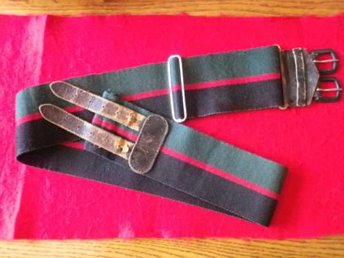 RHODESIA REGIMENT  STABLE BELT - MAX EXTENDED LENGTH APPROX 106 CM / 41.5"  (4753)