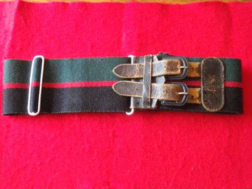 RHODESIA REGIMENT  STABLE BELT - MAX EXTENDED LENGTH APPROX 106 CM / 41.5"  (4753)