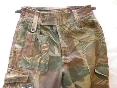 RHODESIAN ARMY CAMO LONGS - INNER LEG 84CM/33" WAIST 83CM/32.5" (4914)
