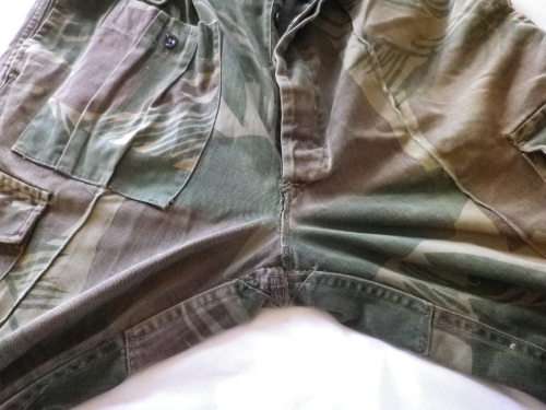 RHODESIAN ARMY CAMO LONGS - INNER LEG 84CM/33" WAIST 83CM/32.5" (4914)