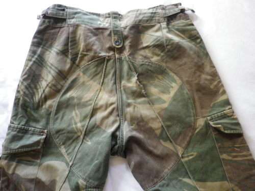 RHODESIAN ARMY CAMO LONGS - INNER LEG 84CM/33" WAIST 83CM/32.5" (4914)