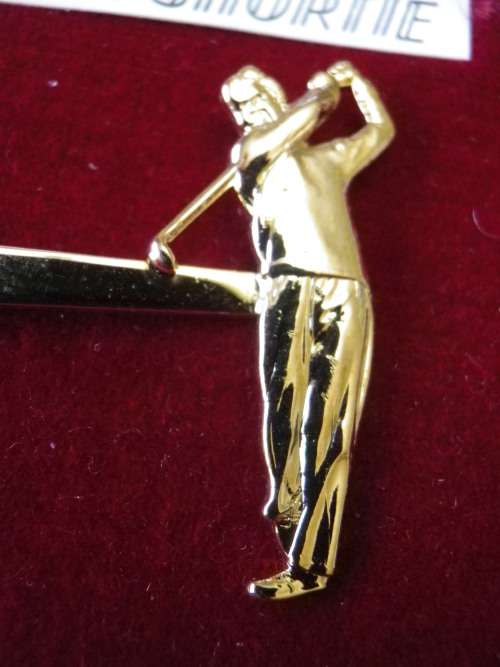 STRATTON TIE CLIP - GOLF