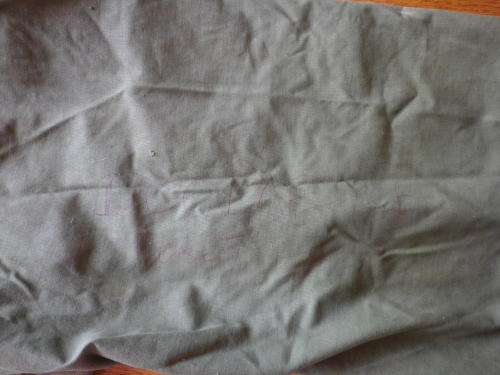 RHODESIAN MADE AND ISSUED KIT BAG - WITH CORD, INSCRIBED (FAINTLY)          5232