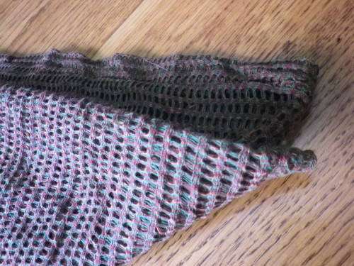 RHODESIAN ARMY ISSUED FACE VEIL.      70 CM / 27.5" SQUARED        (5253)