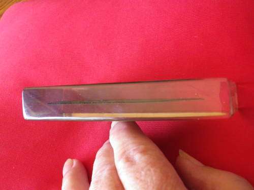 RHODESIA - BSAP SUPPORT UNIT -  CLOTH BADGE ENCASED IN RESIN TO MAKE PAPERWEIGHT.  (1269)