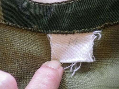 RHODESIAN CAMO "MADE TO ORDER" SLEEVELESS JACKET. SIZE M - SEE MORE INFO BELOW (5274)