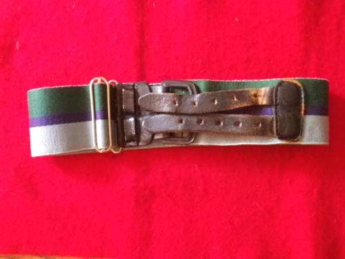 RHODESIAN SIGNALS CORPS. STABLE BELT - MAX LENGTH 99 CM / 39"  (5283)
