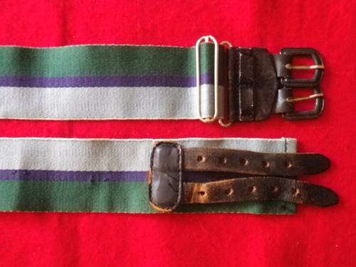 RHODESIAN SIGNALS CORPS. STABLE BELT - MAX LENGTH 99 CM / 39"  (5283)