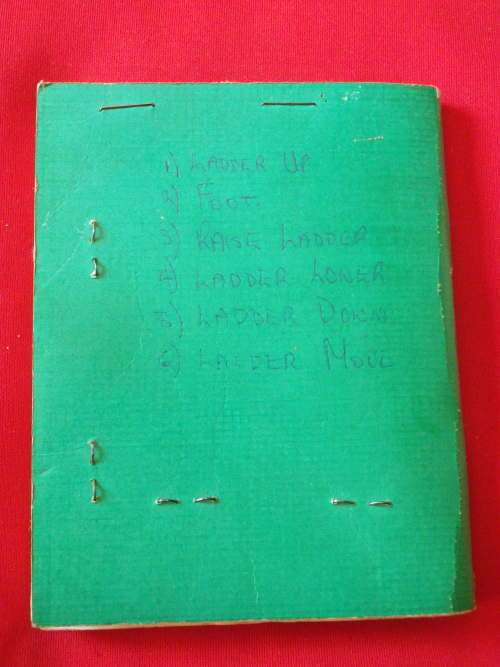 RHODESIA - BSAP FIRST AID MANUAL 1977 - 140 PAGES. INSCRIBED - (2605)