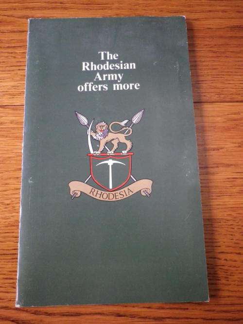 "THIS IS THE RHODESIAN ARMY" RECRUITING PAMPHLET     (3162)