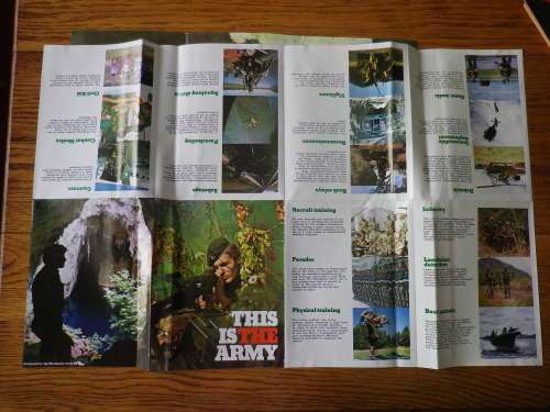 "THIS IS THE RHODESIAN ARMY" RECRUITING PAMPHLET     (3162)