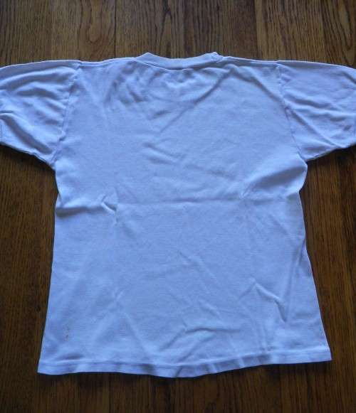 RHODESIA - PERIOD "GREEN LEADER" TEE SHIRT.  MADE MONOGRAM SIZE 87cm / 34" - GOOD CONDITION