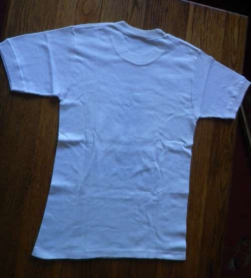 RHODESIA - RLI "THE TROOPIE" MEMORIAL TEE SHIRT - MADE MONOGRAM - SIZE 87CM/34" (3184)