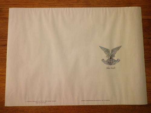 SELOUS SCOUTS - "UNIFORMS OF THE RHODESIAN SECURITY FORCES" POSTER 60.5 X 44 -(5339)