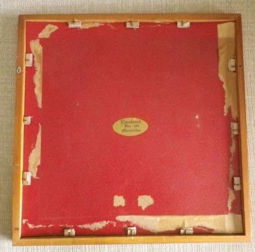 RHODESIAN UDI ARMED FORCES BADGES PICTURE - BY ELMSWOOD 32.5 X 32.5 CM - SEE BELOW (3167)