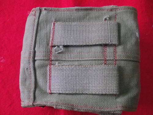 RHODESIAN ARMY - NON STANDARD MAG POUCH, AS USED BY RLI TROOPER IN BUSH WAR - SEE BELOW (3242)