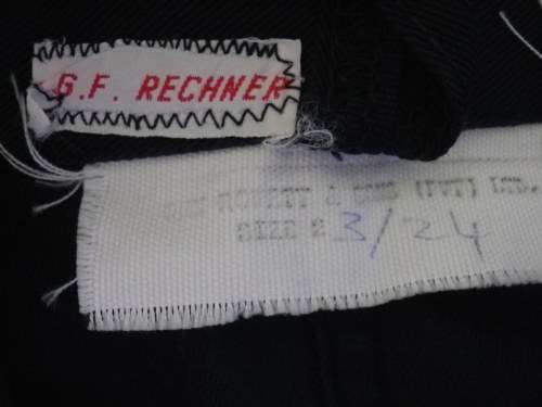 RHODESIA - BSAP POLICE RESERVIST BLUE DENIM JACKET + TROUSERS   (3233)