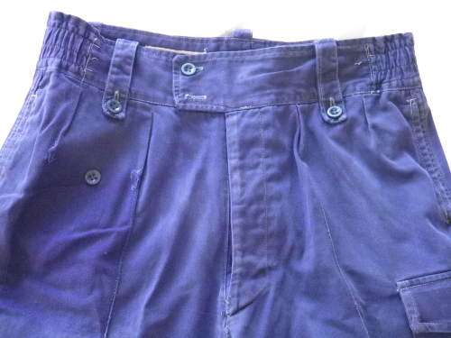 RHODESIA - BSAP POLICE RESERVIST BLUE DENIM JACKET + TROUSERS   (3233)